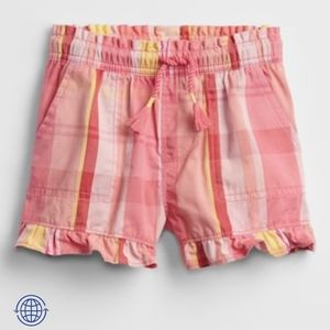 👀50% OFF - NWT‼️GAP brand Toddler Ruffle Pull-on Shorts